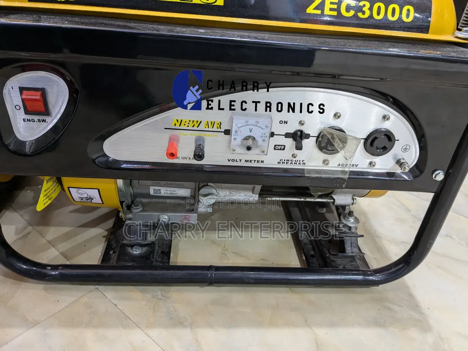Original Zec Powerful Gasoline Generator 3.1kw Avr Automatic