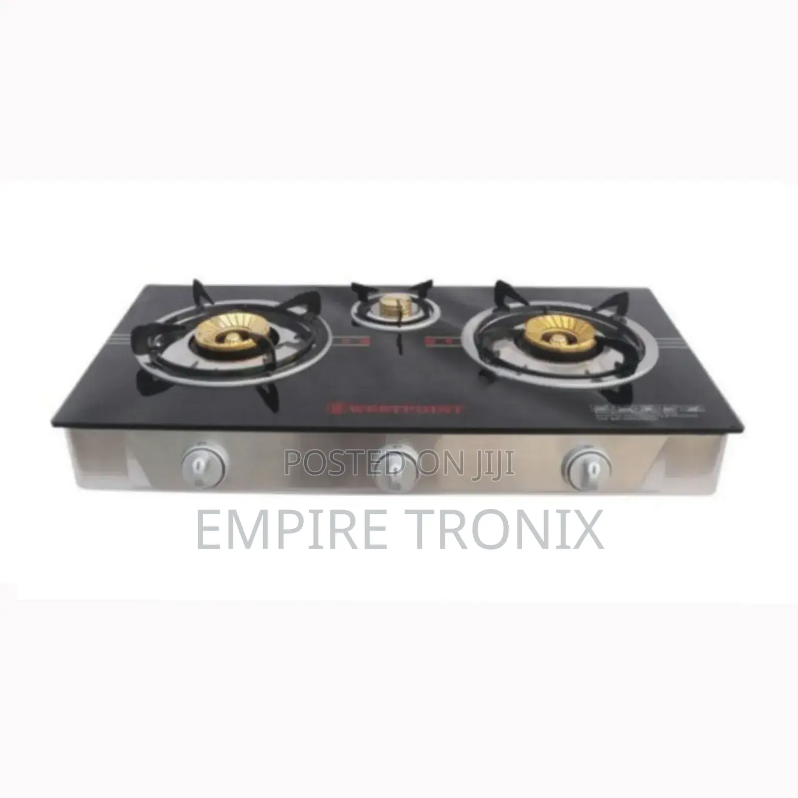 Westpoint 3 Burner Gas Stove WTIL-3817.GIG