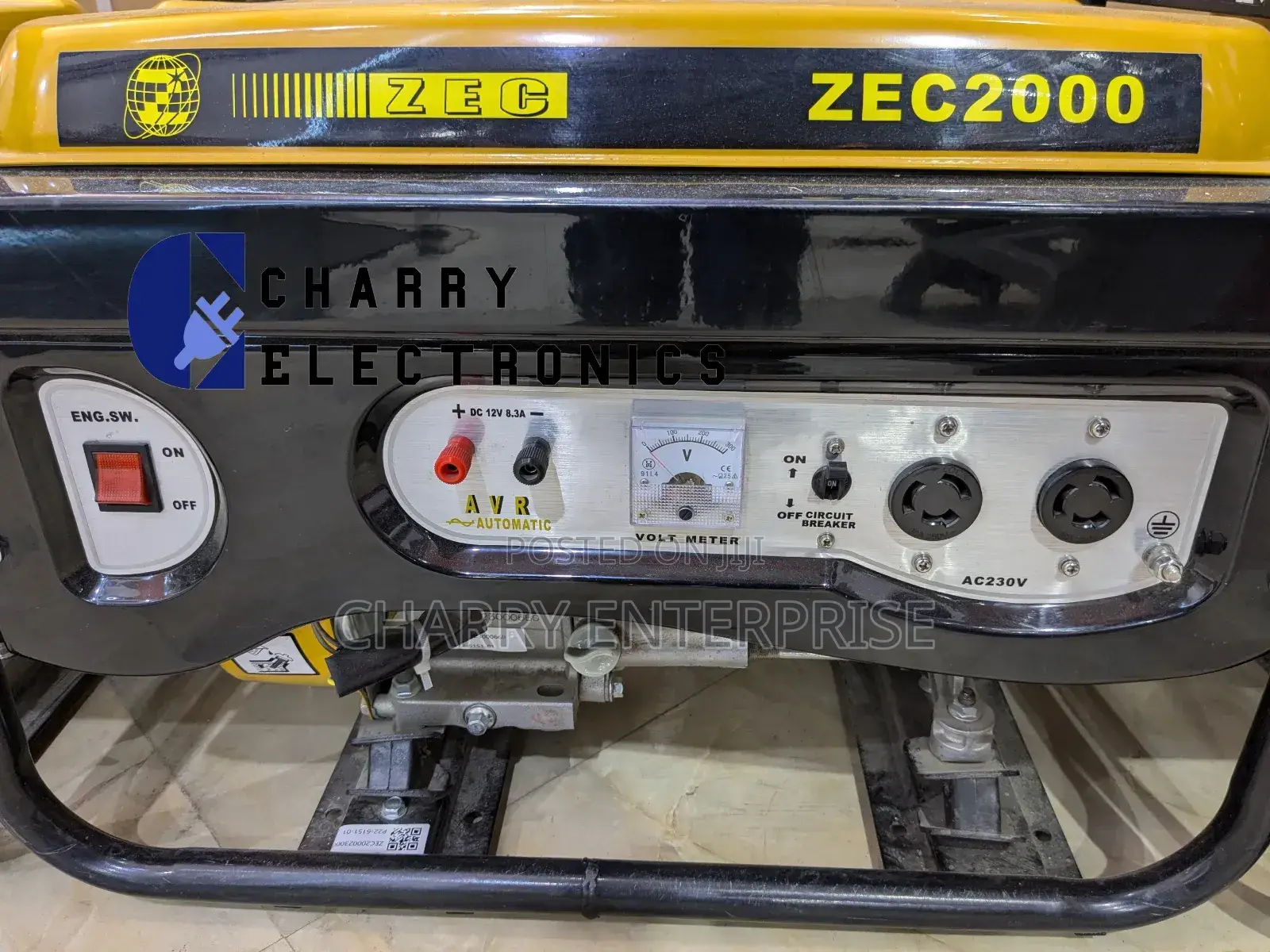 Original Zec Powerful Gasoline Generator Avr Automatic 2.5kw