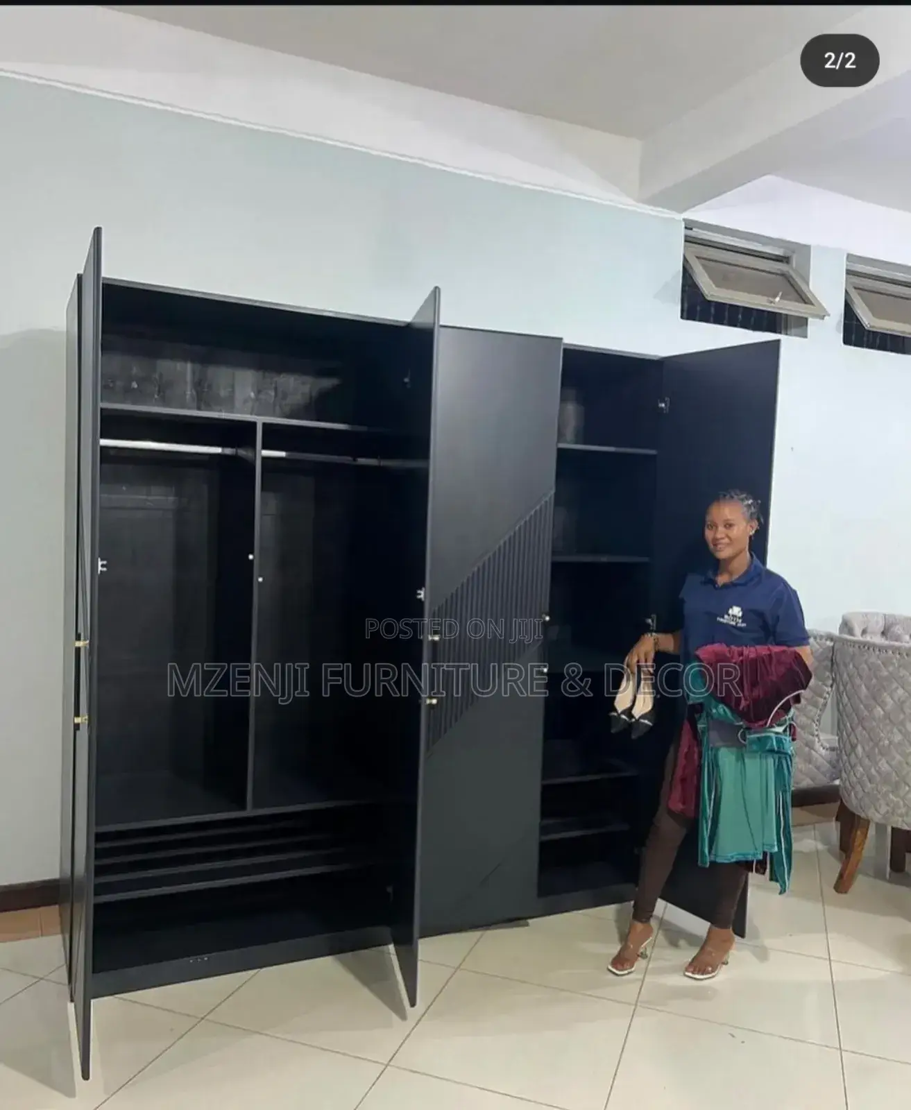 Kabati La Milango Minne(4 Wardrobes)