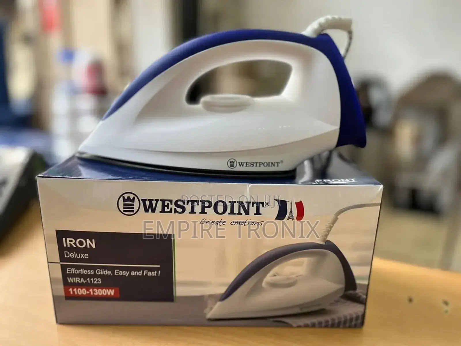 Westpoint Dry Iron 1100-1300w: WIRA-1123