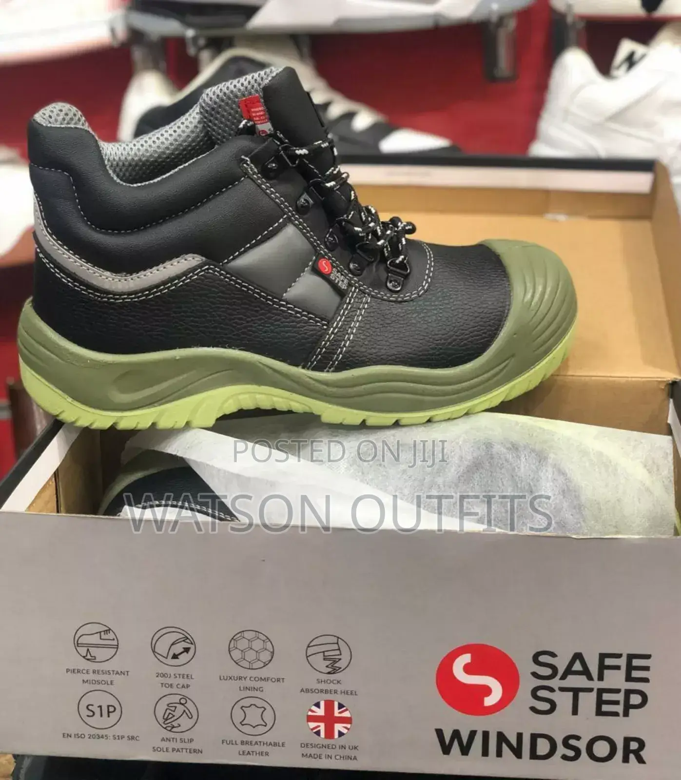 Buti Za Chuma Mbele/Safety Boots
