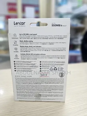 Lexar SL200 Portable SSD 512gb
