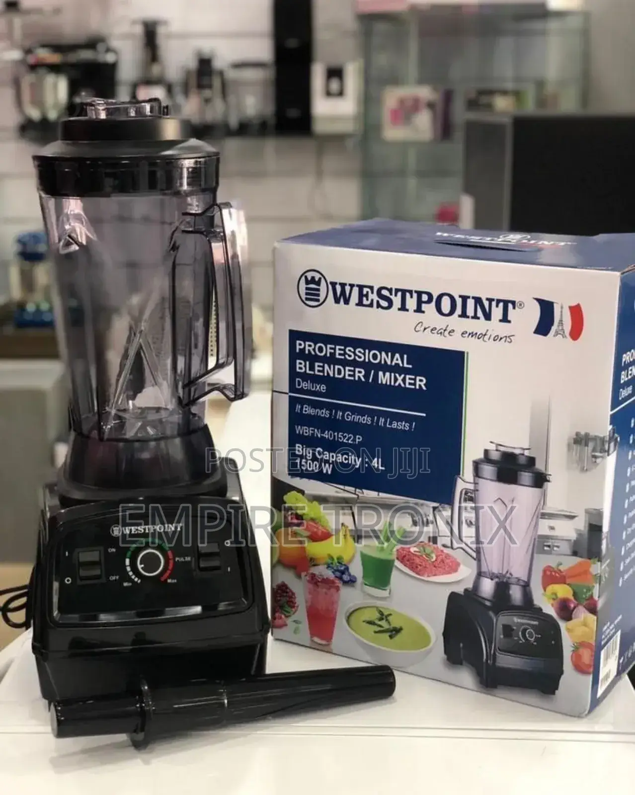 Westpoint Commercial Blender 4.0L 1500W WBFN-401522.P