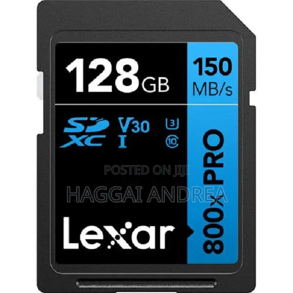 Lexar 128gb 150-45 MBPS 800X SDXC Uhs-I SD Memory Card