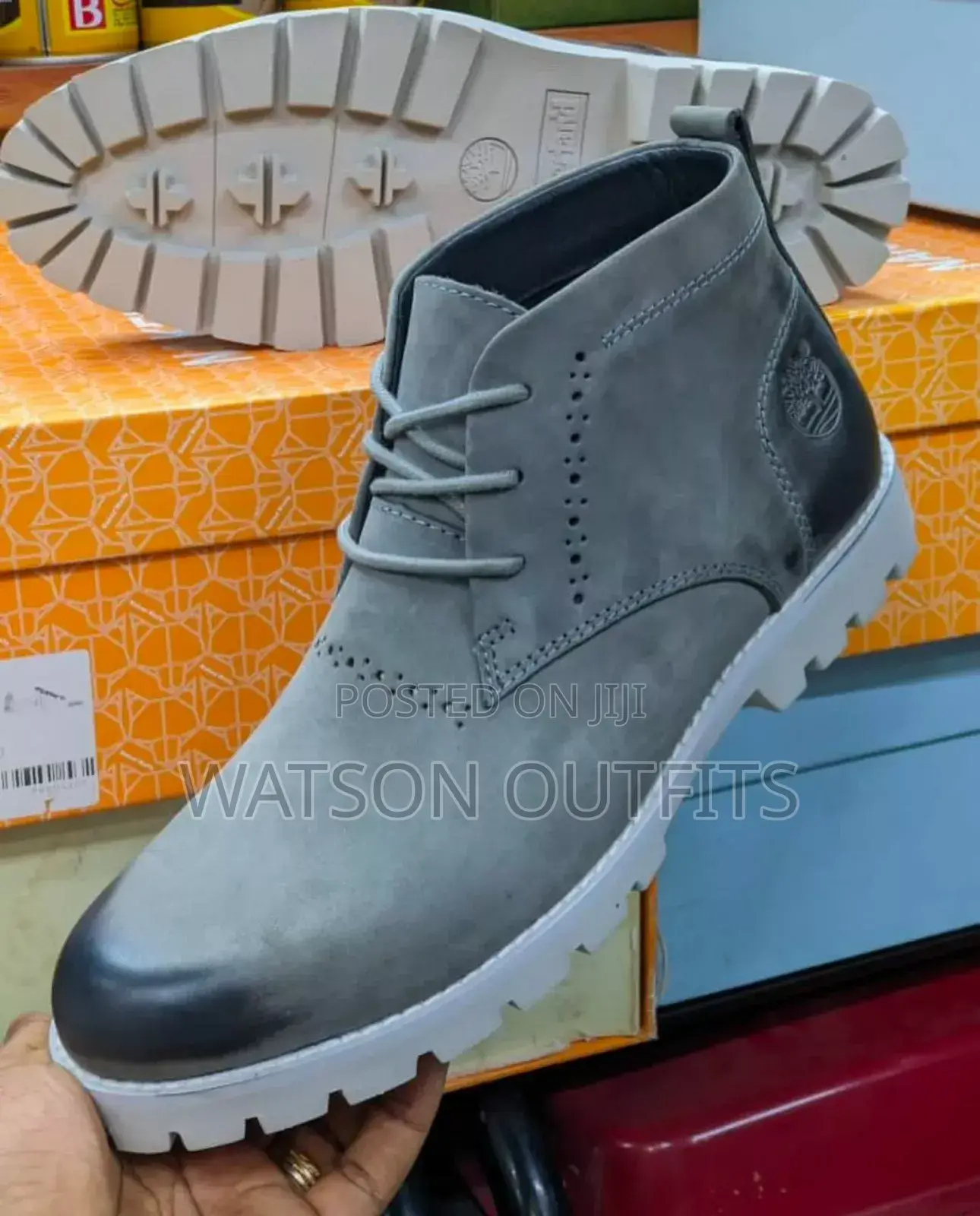 Buti Kali Na Mpya Za Timberland Za Ngozi