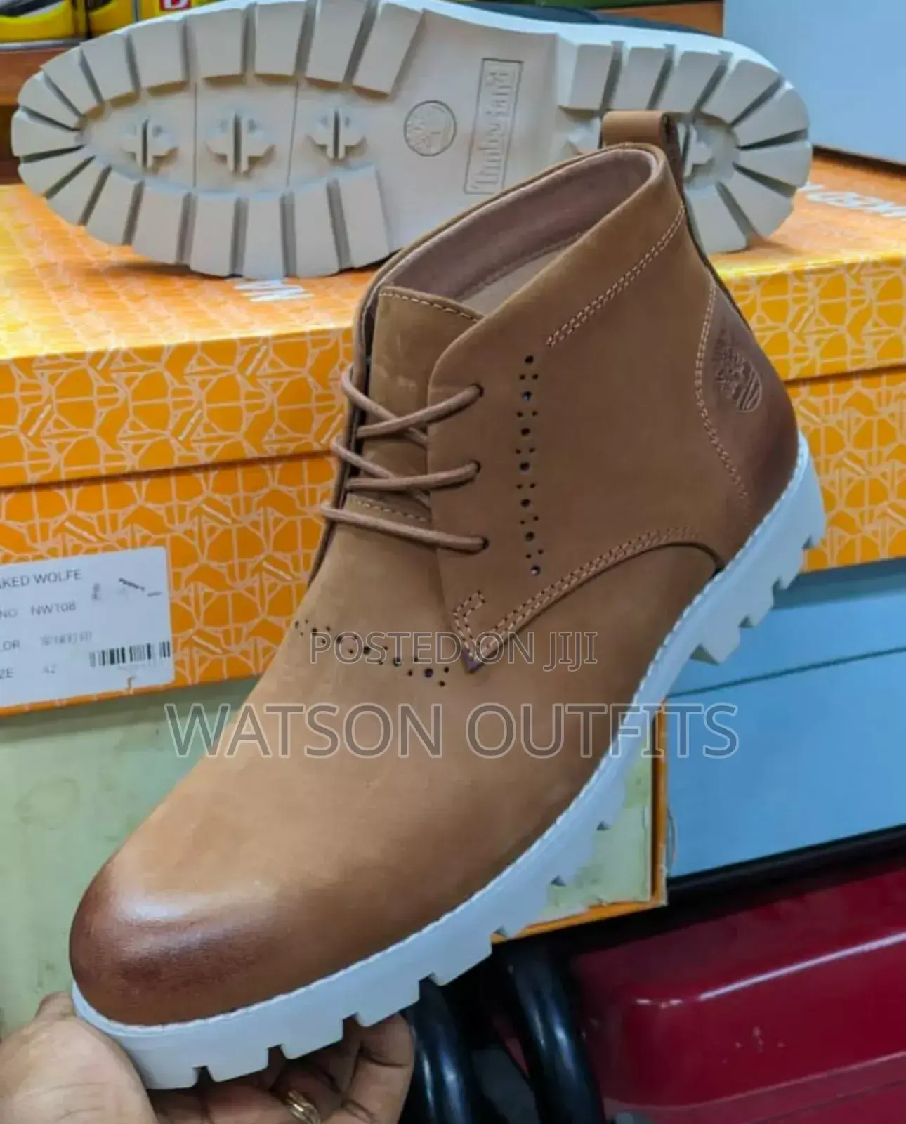 Buti Kali Na Mpya Za Timberland Za Ngozi