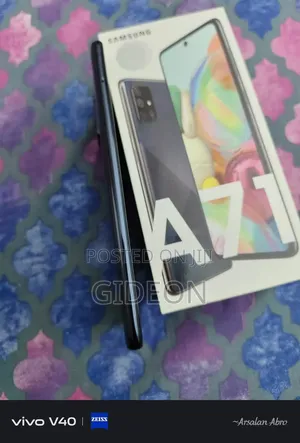 New Samsung Galaxy A71 5G 128 GB Black