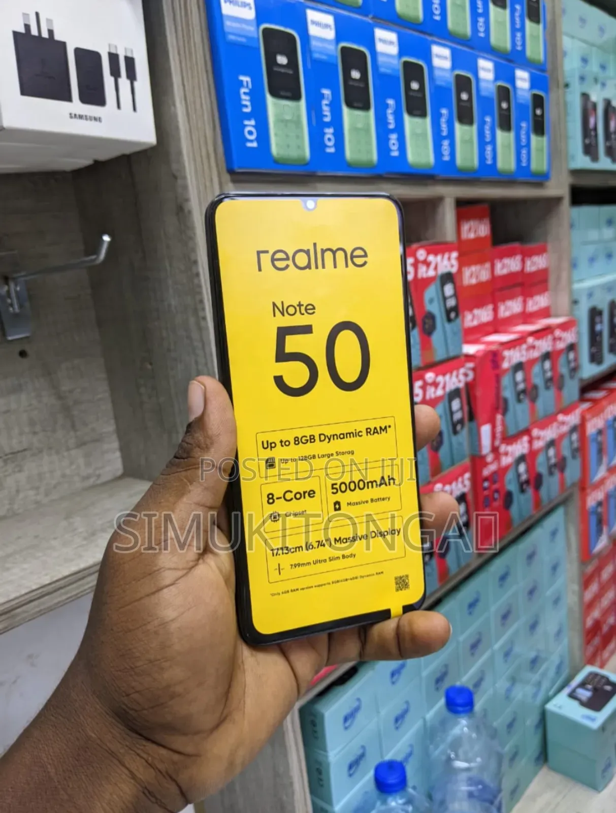 New Realme Note 50 128 GB Black