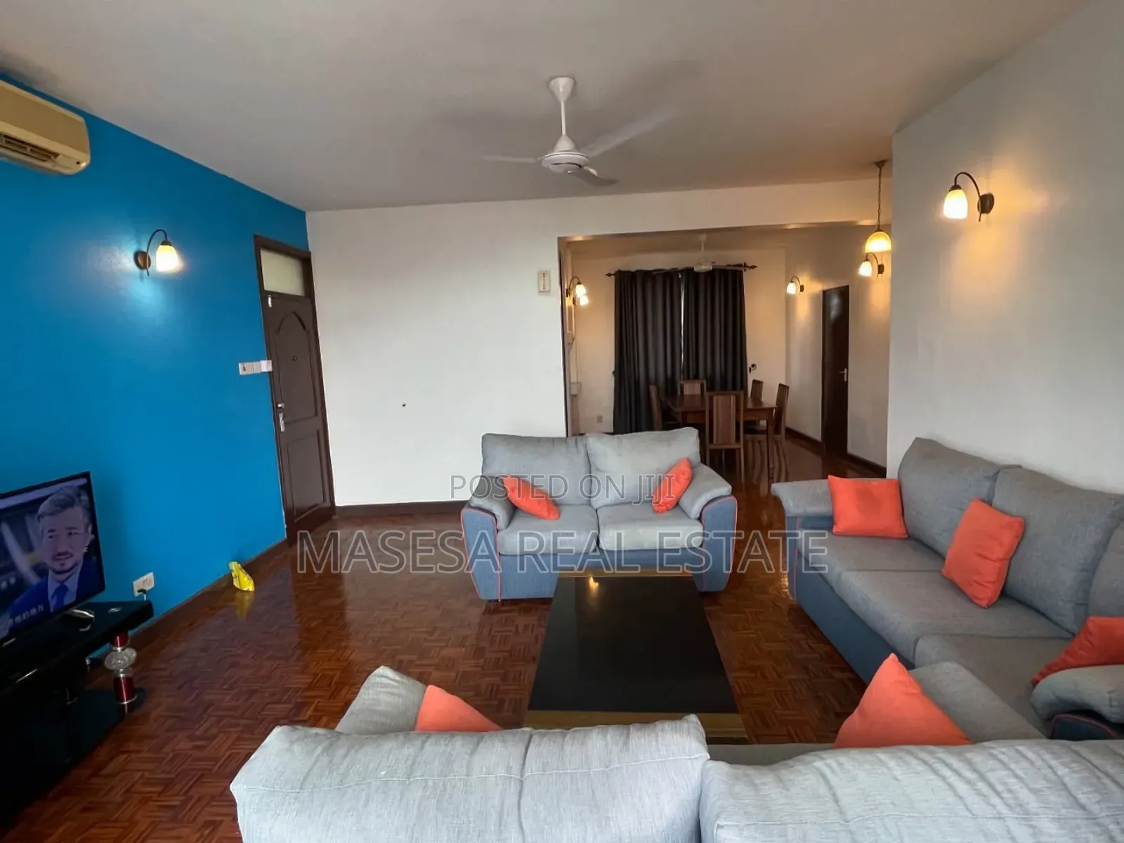 Furnished 3bdrm Apartment in Upanga East for rent