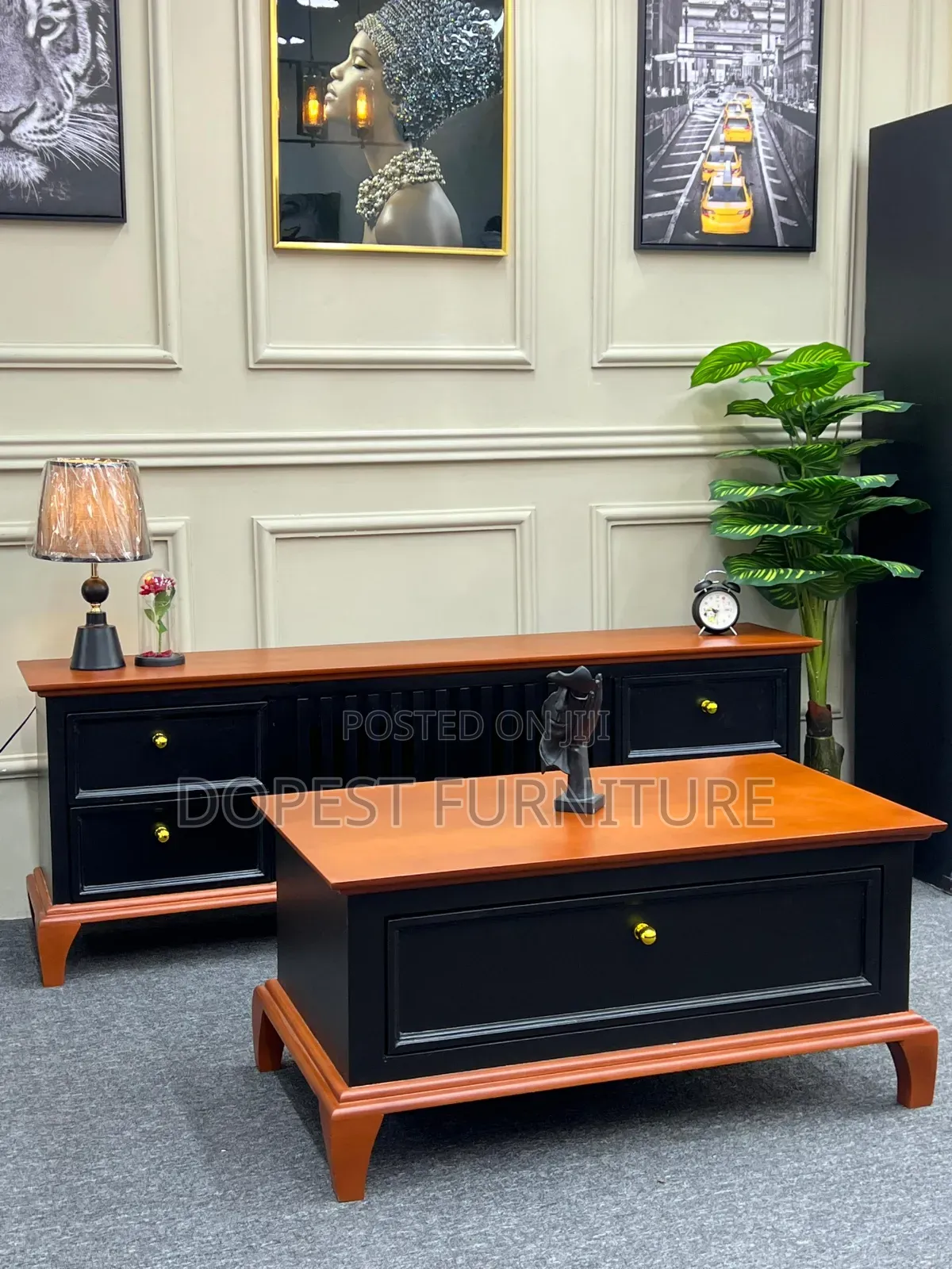 Tv Showcase and Coffee Table