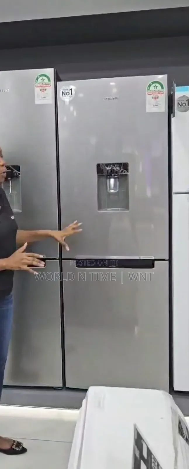 Samsung RB30J 3611sa- 320 LTR Bottom Freezer Water Dispenser