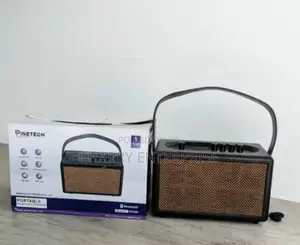 Pinetech Portable Rechargeable Bluetooth Speaker