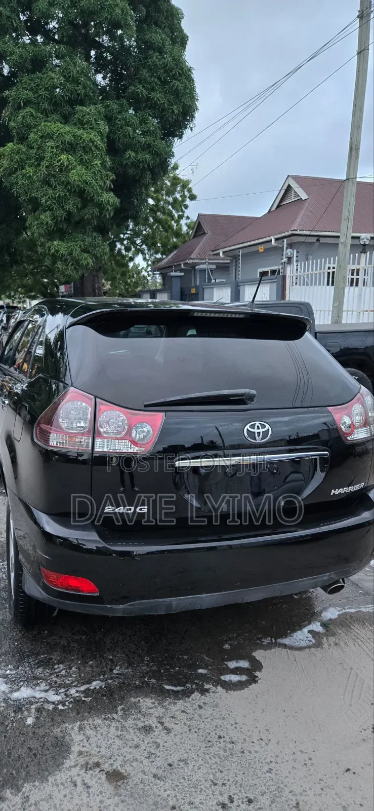 Toyota Harrier 2.4 4WD 2010 Black