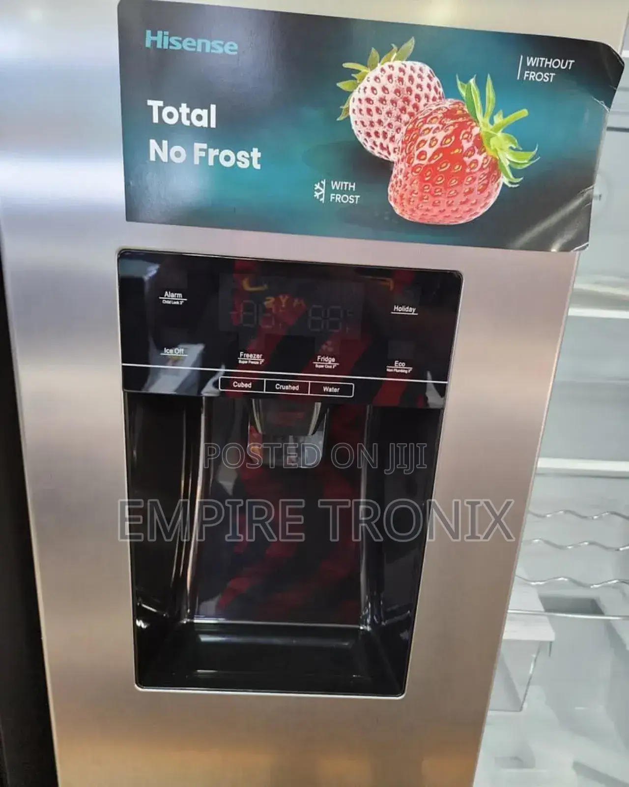Hisense H690ss-Idl | (Side by Side) Refrigerator 474L