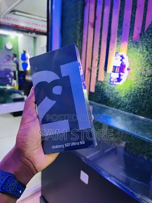 New Samsung Galaxy S21 Ultra 5G 128 GB Black