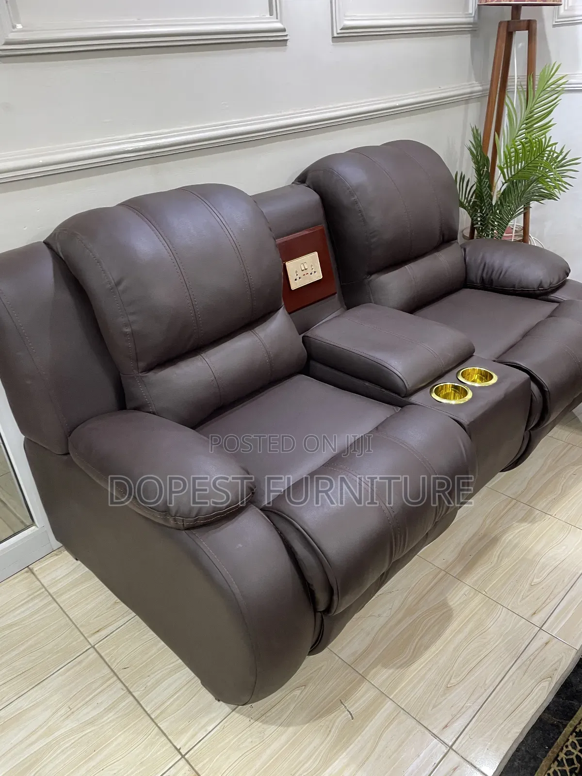 Brown Sof Set