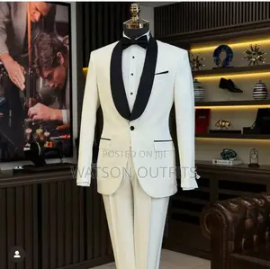 New Full White Men Suits Original