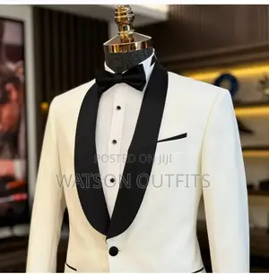 New Full White Men Suits Original