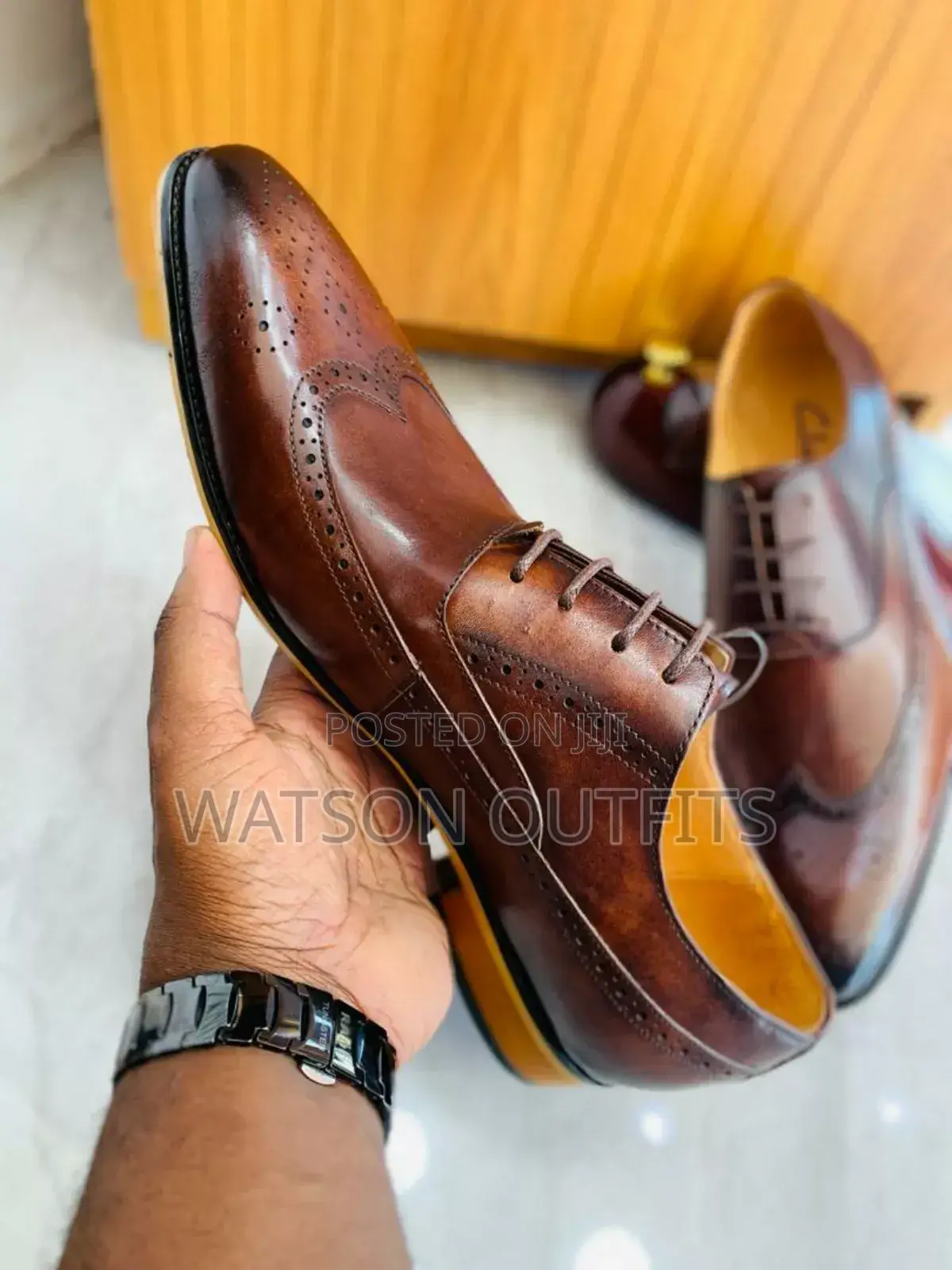 Viatu Vya Ngozi Vya Clarks Brand Vipya Na Original
