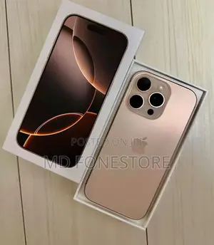 New Apple iPhone 16 Pro Max 256 GB Gold