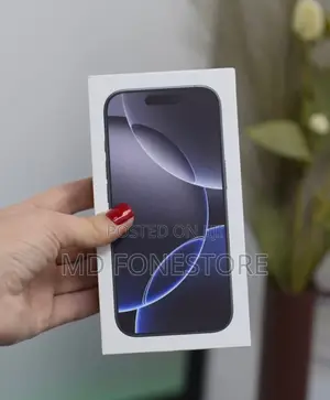 New Apple iPhone 16 Pro Max 256 GB Black