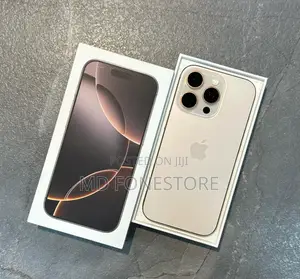 New Apple iPhone 16 Pro Max 256 GB Gold