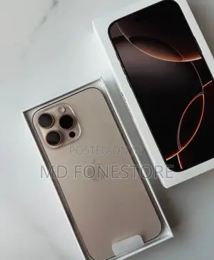 New Apple iPhone 16 Pro Max 256 GB Gold