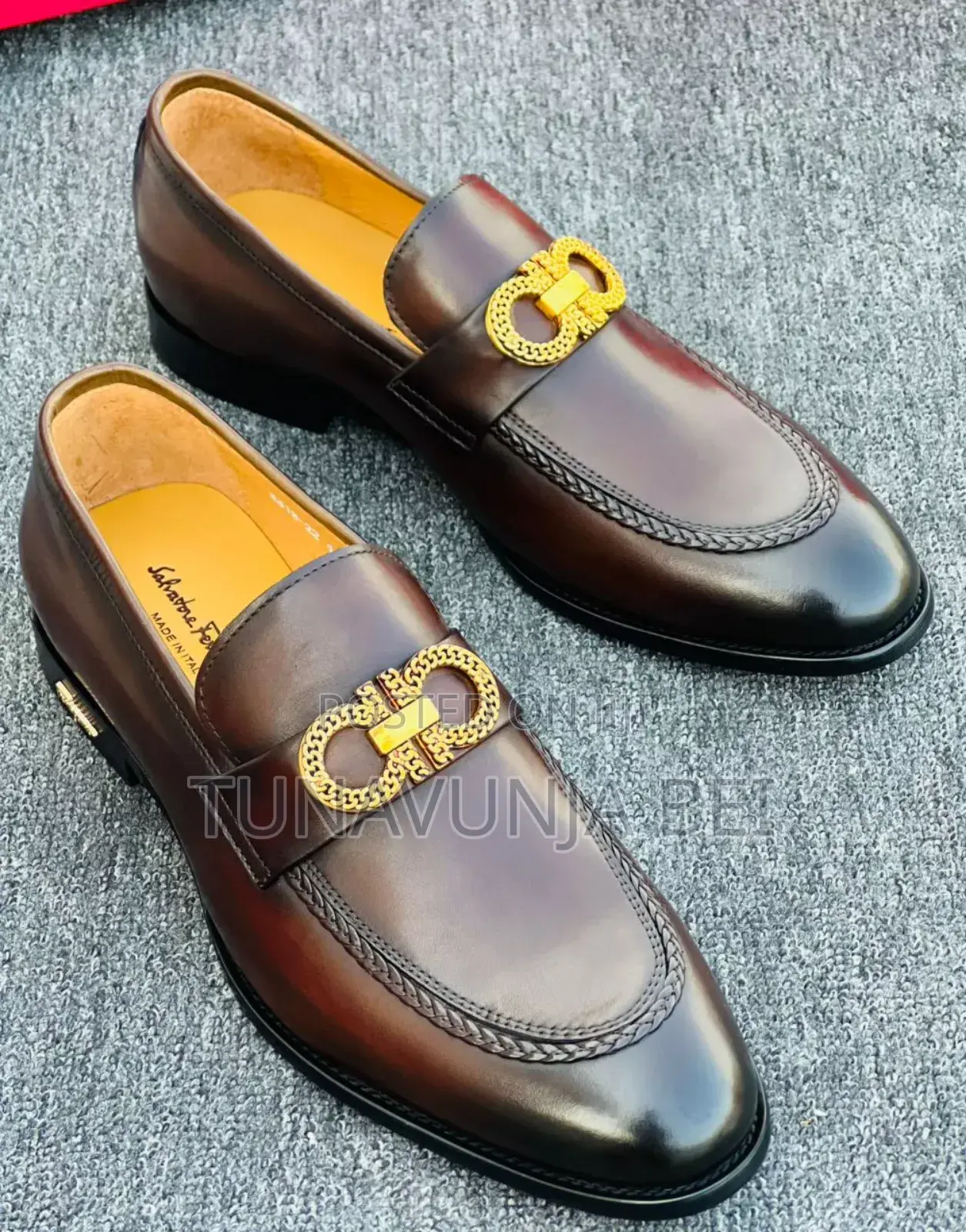 Coffee Salvatone Shoes