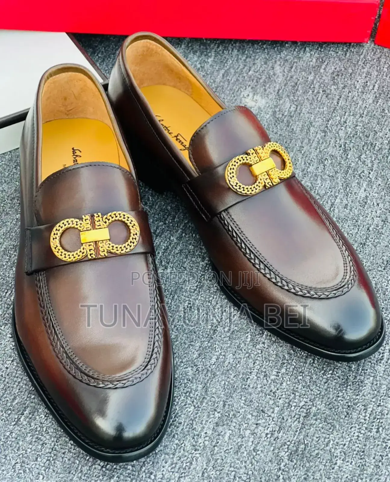 Coffee Salvatone Shoes