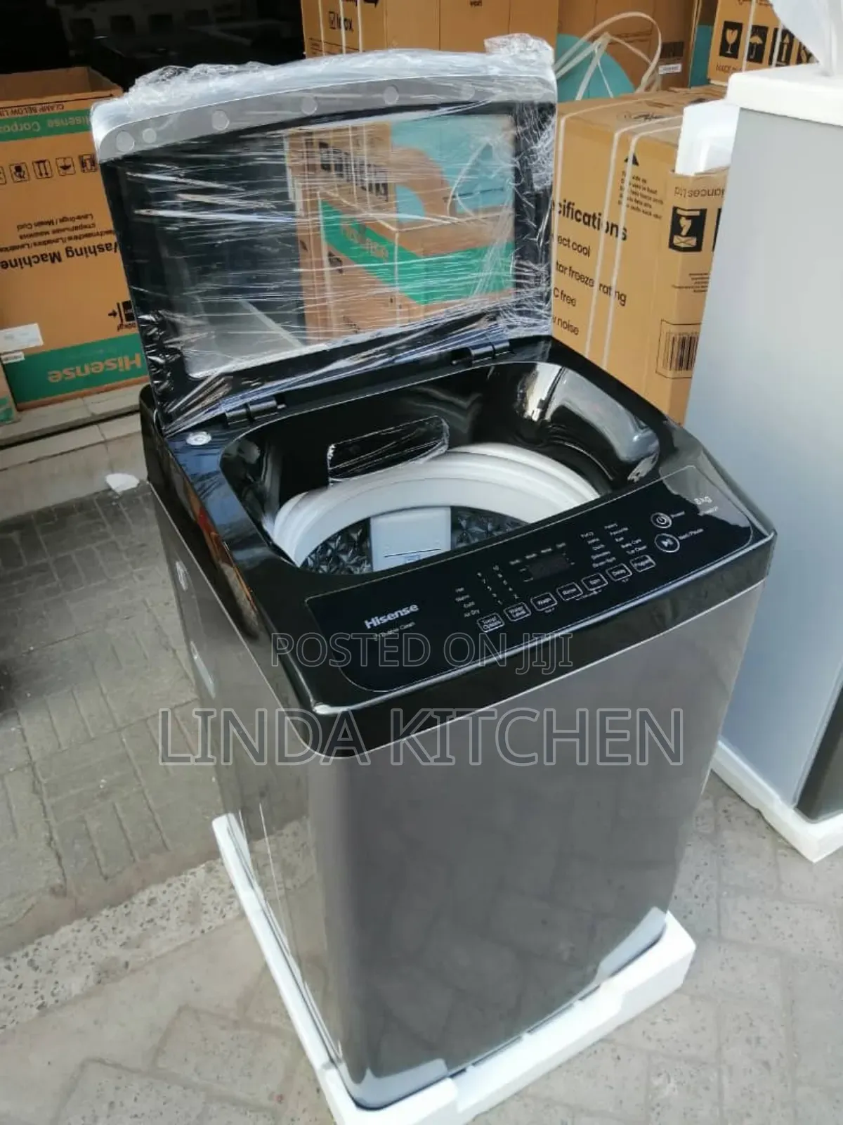 Hisense Top Load Automatic Washing Machine 8kg