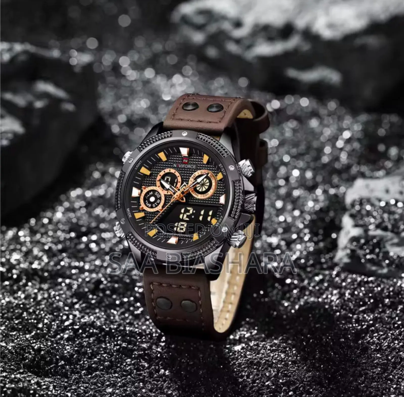 Naviforce Vijicho Leather Brown