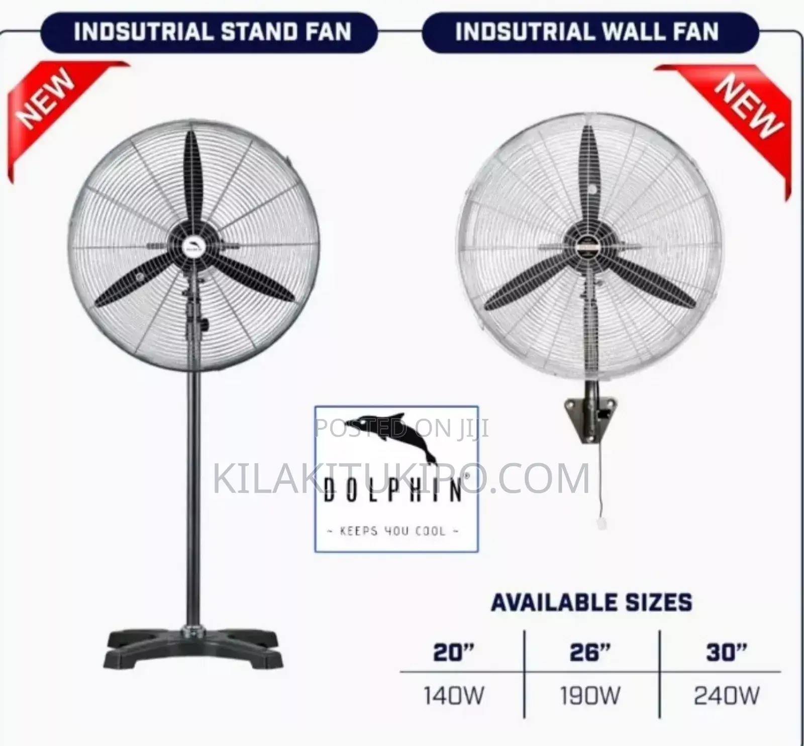 Dolphin Industerial Fan Size 30