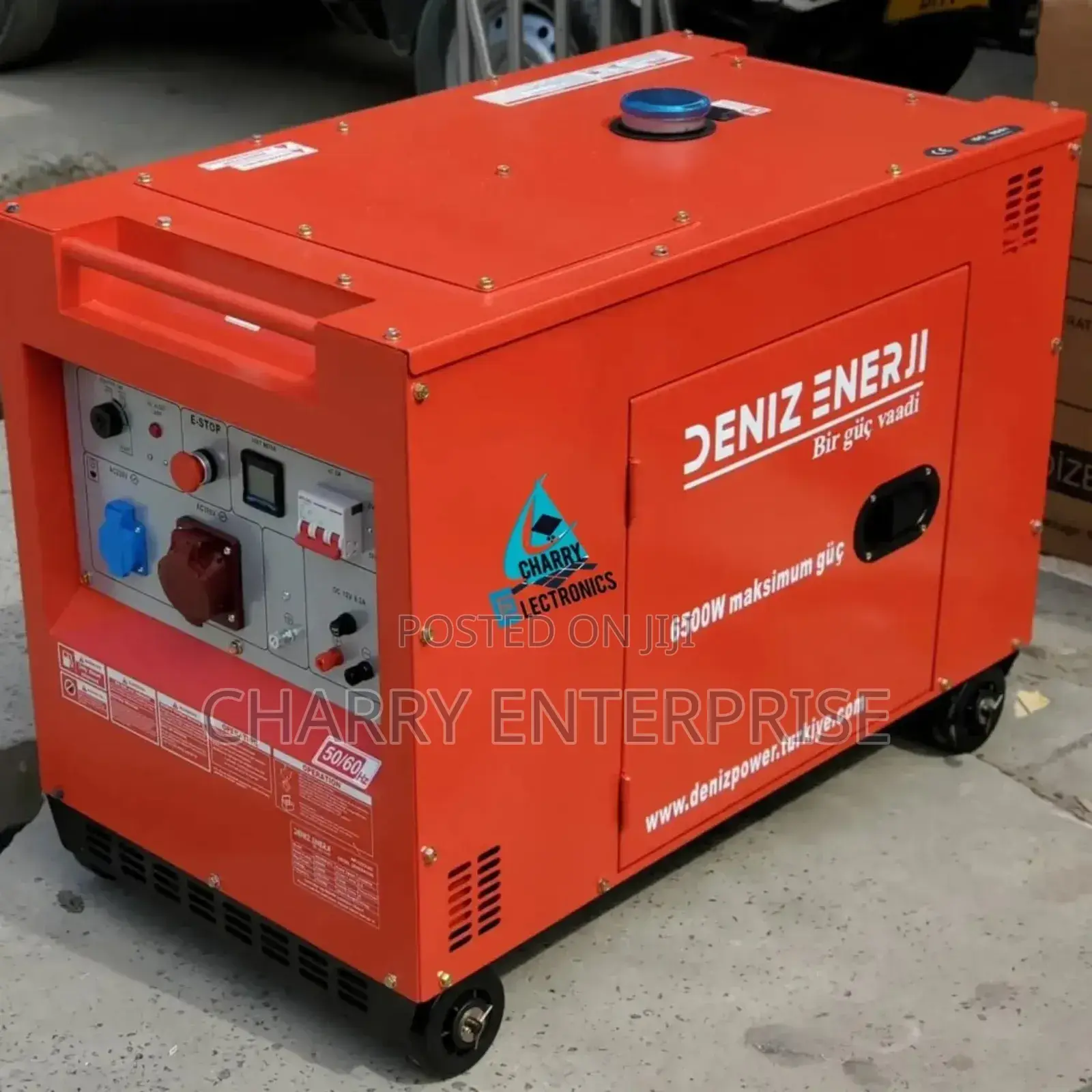 Deniz Enerji Diesel Silent Generator From Turkey 6.5kv 3phas