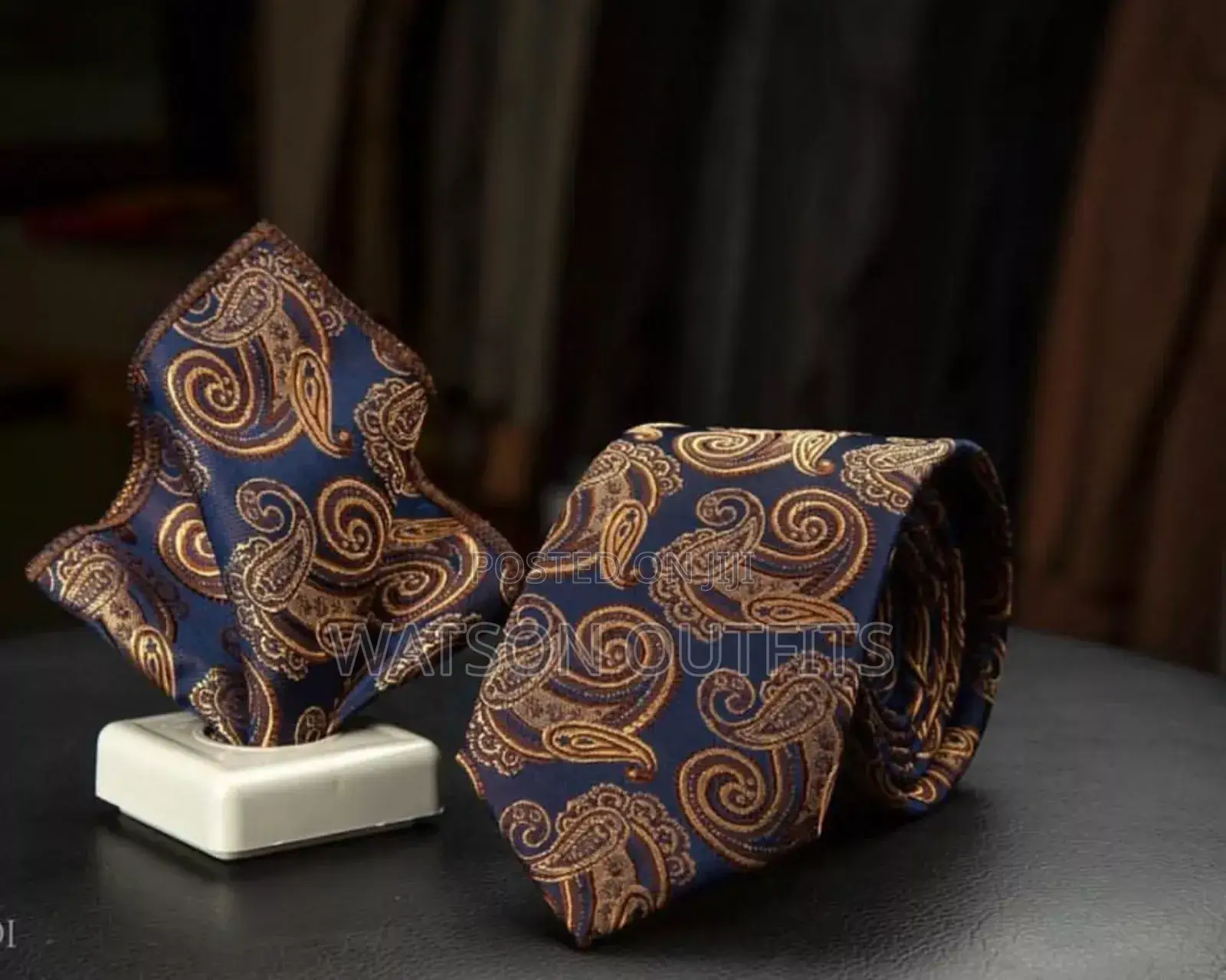 New Original Tie Pocket Square Wears/Clothing