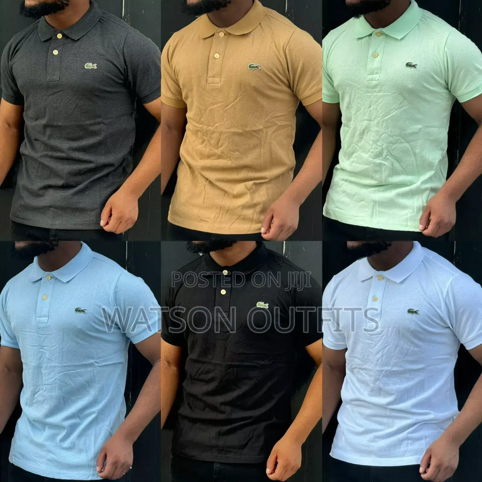 Formsix/T-Shirts Mpya Za Lacoste