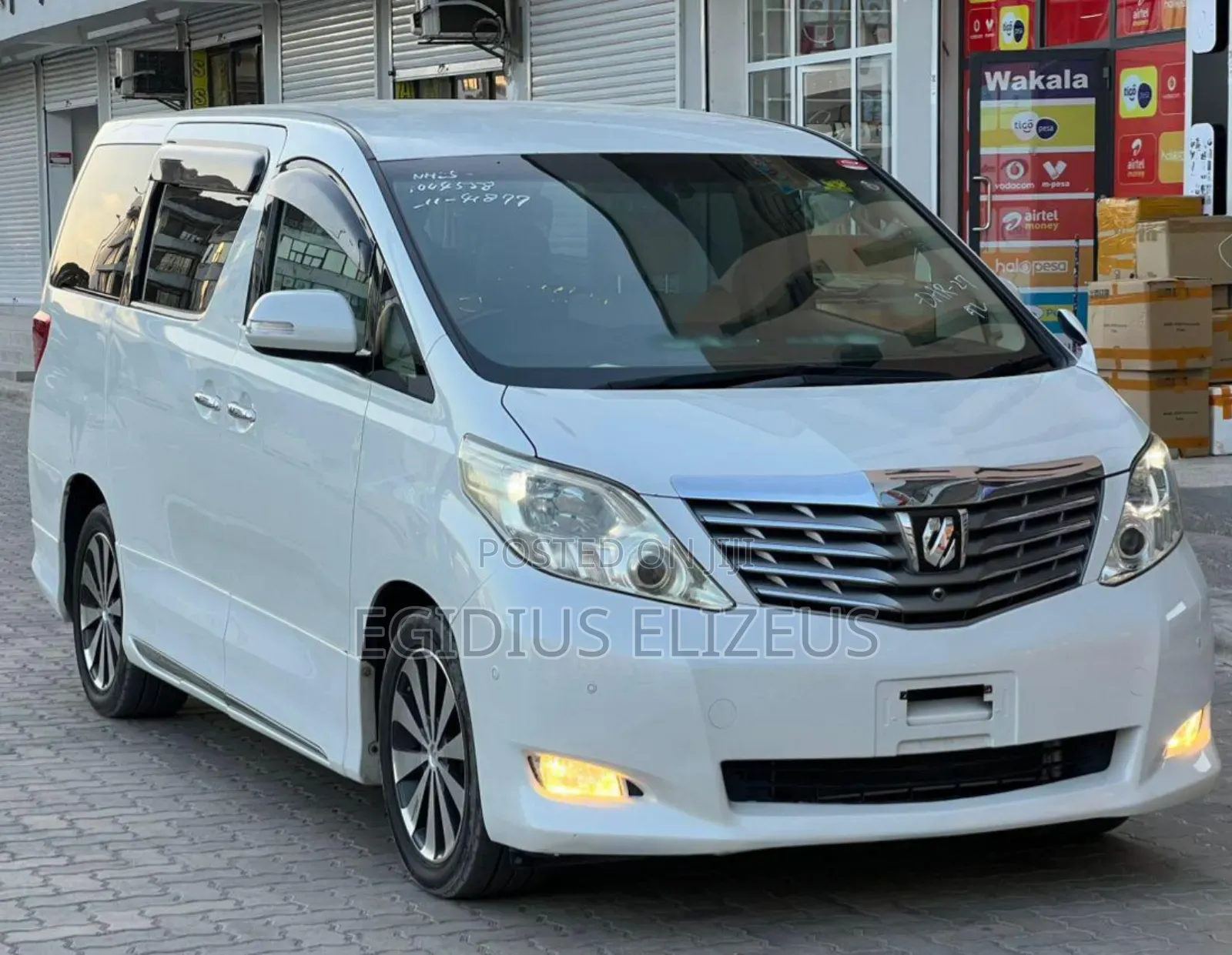 Toyota Alphard 2008 White
