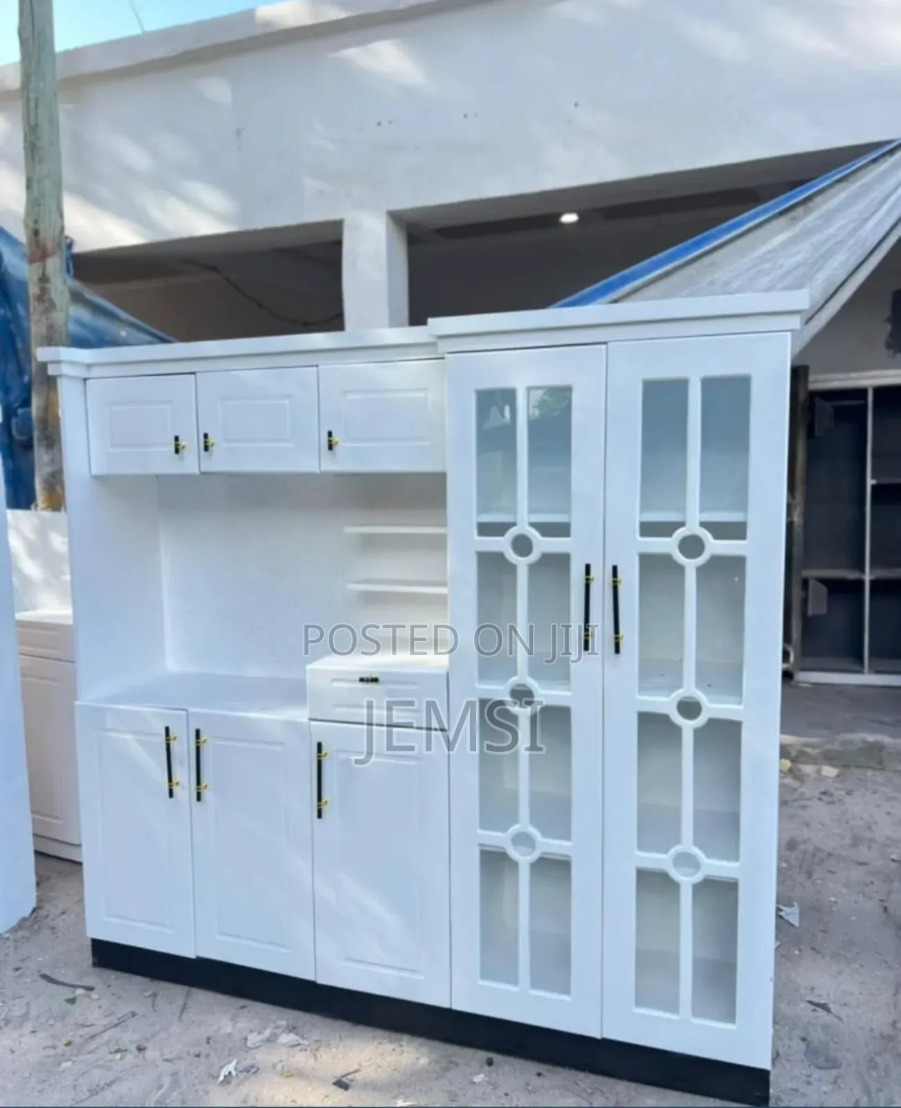 Modern Kitchen Cabinets Full White Color