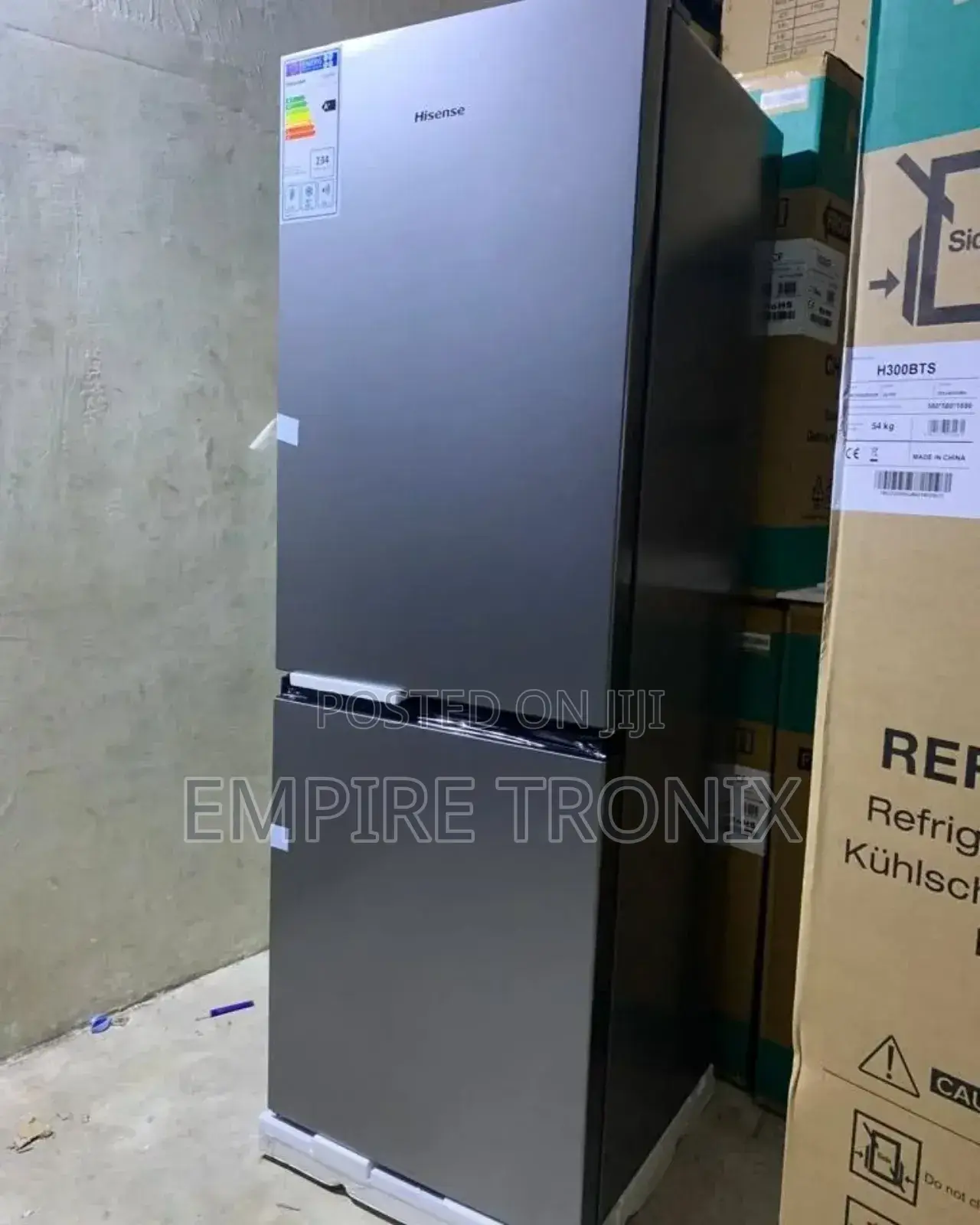 Hisense 223L Double Door Fridge - H300BTS