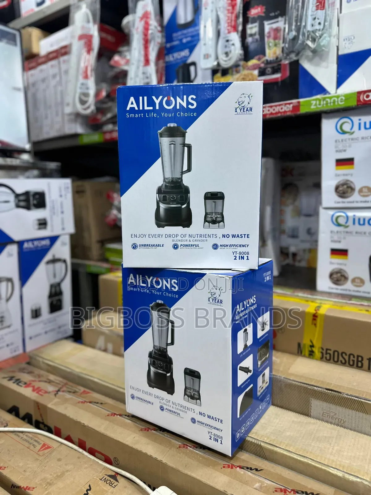 Ailyons Heavy Duty Blender YT 8008