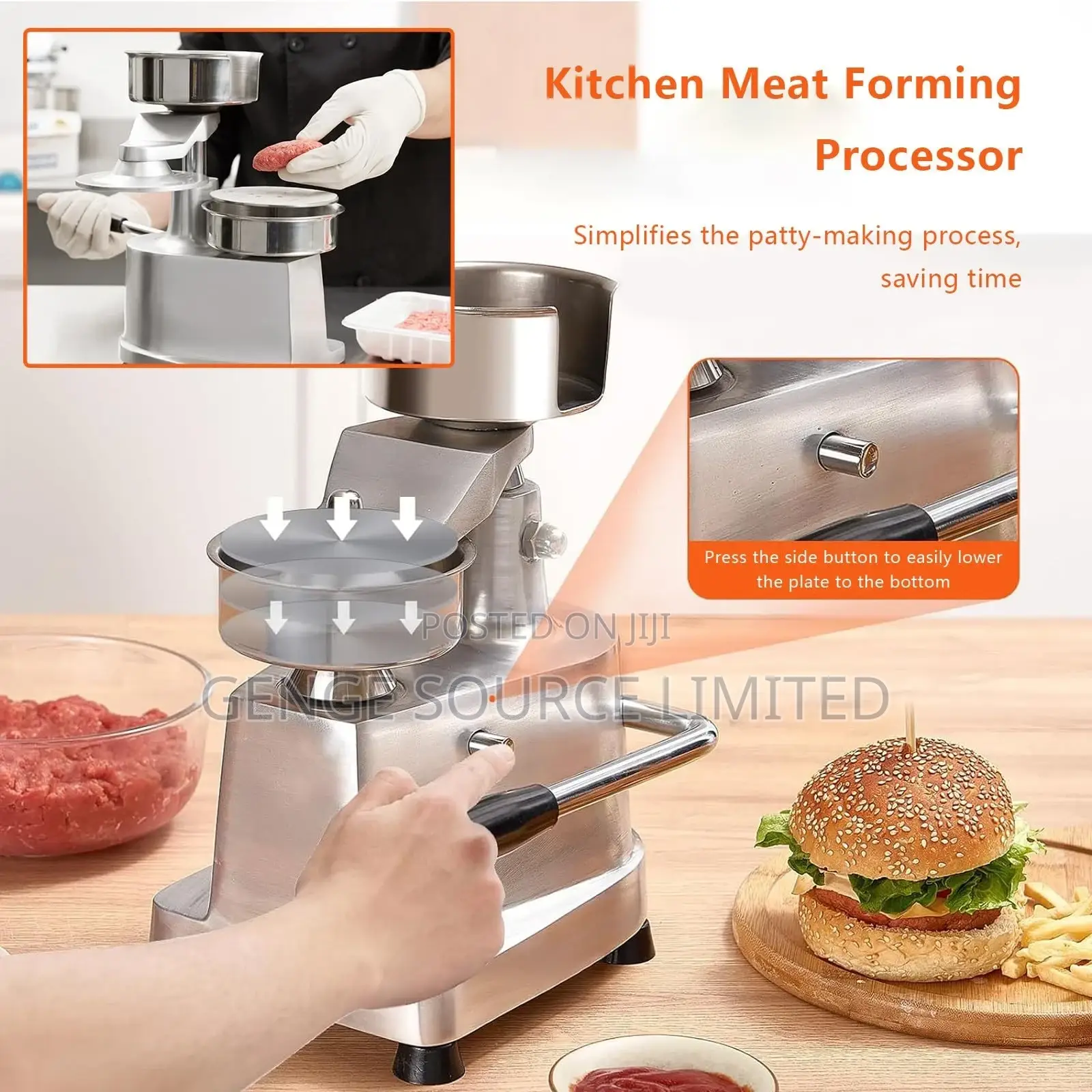 Manual Burger Making Machine