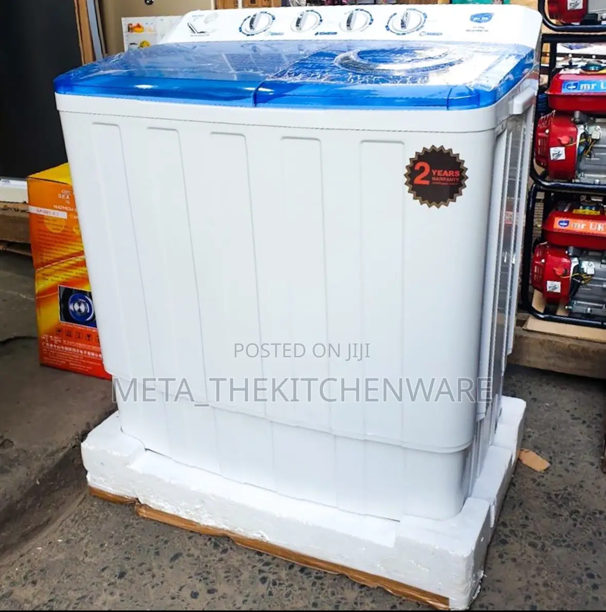 Mr UK Manual Twin Tub Washing Machine 7kg