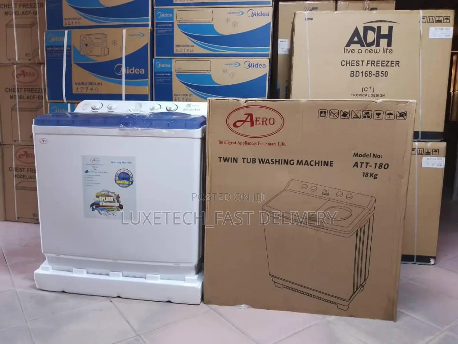 Aero Washing Machine 18kg Twin Tub