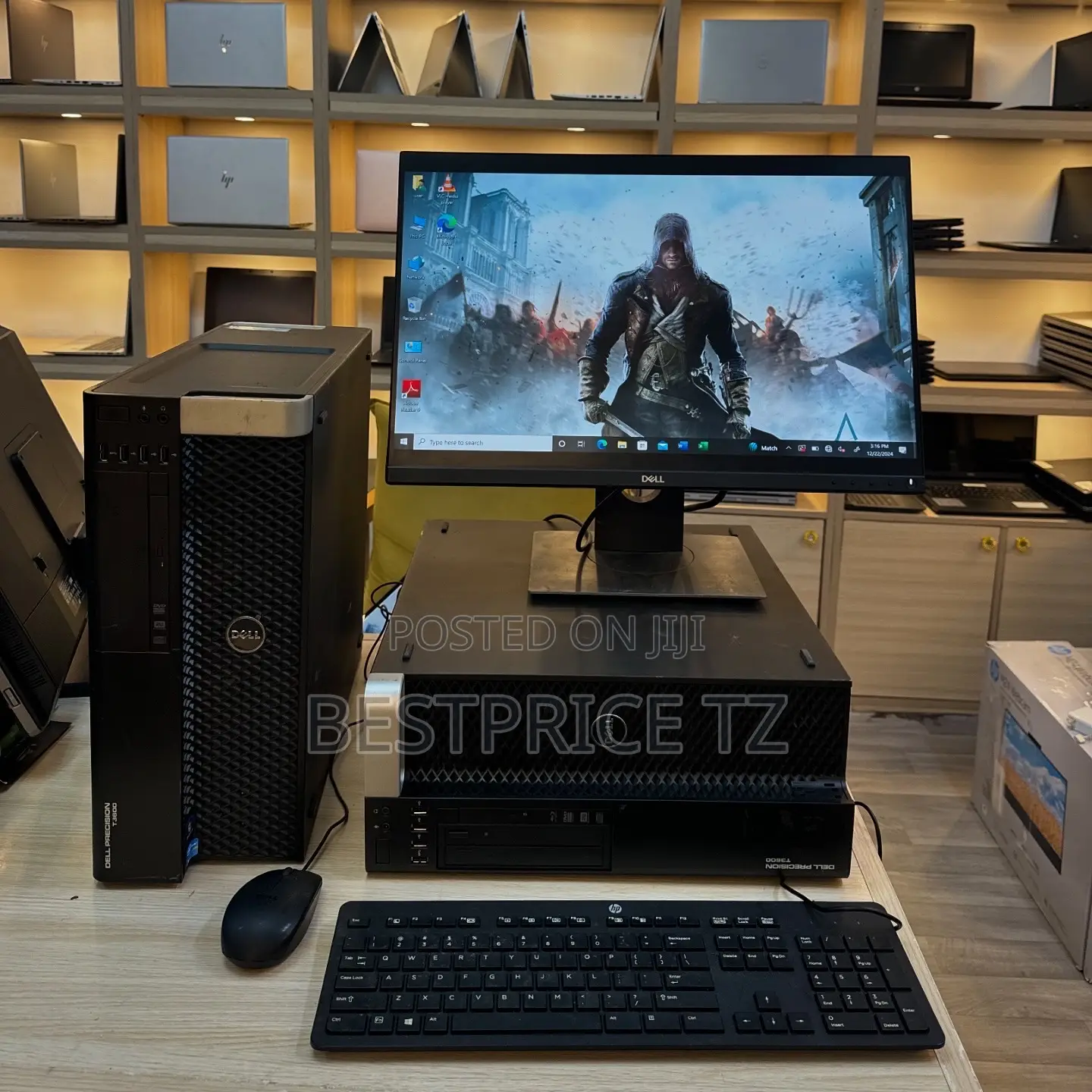 Desktop Computer Dell Precision 3000 8GB Intel Xeon HDD+SSD 1T