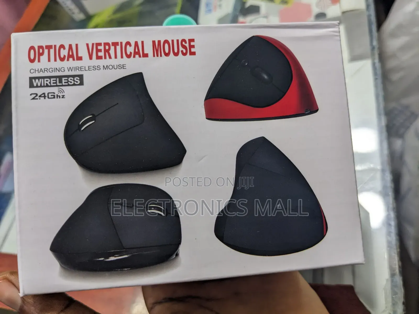 Optical Vertical Wireless Mouse