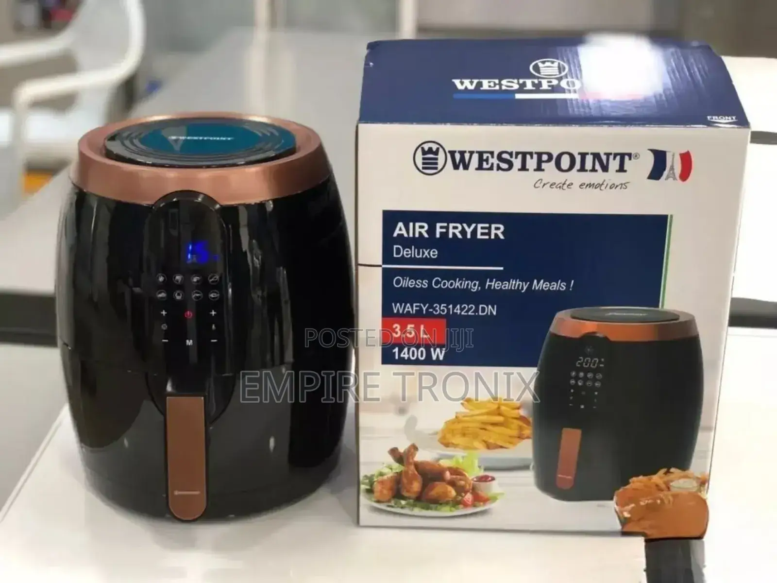 Westpoint Air Fryer 3.5L 1400W, WAFY-351422.DN