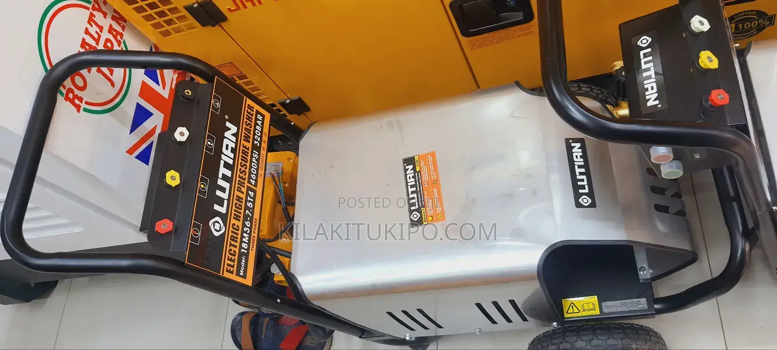 Electric High Pressure Washer 4600psi Phase 3