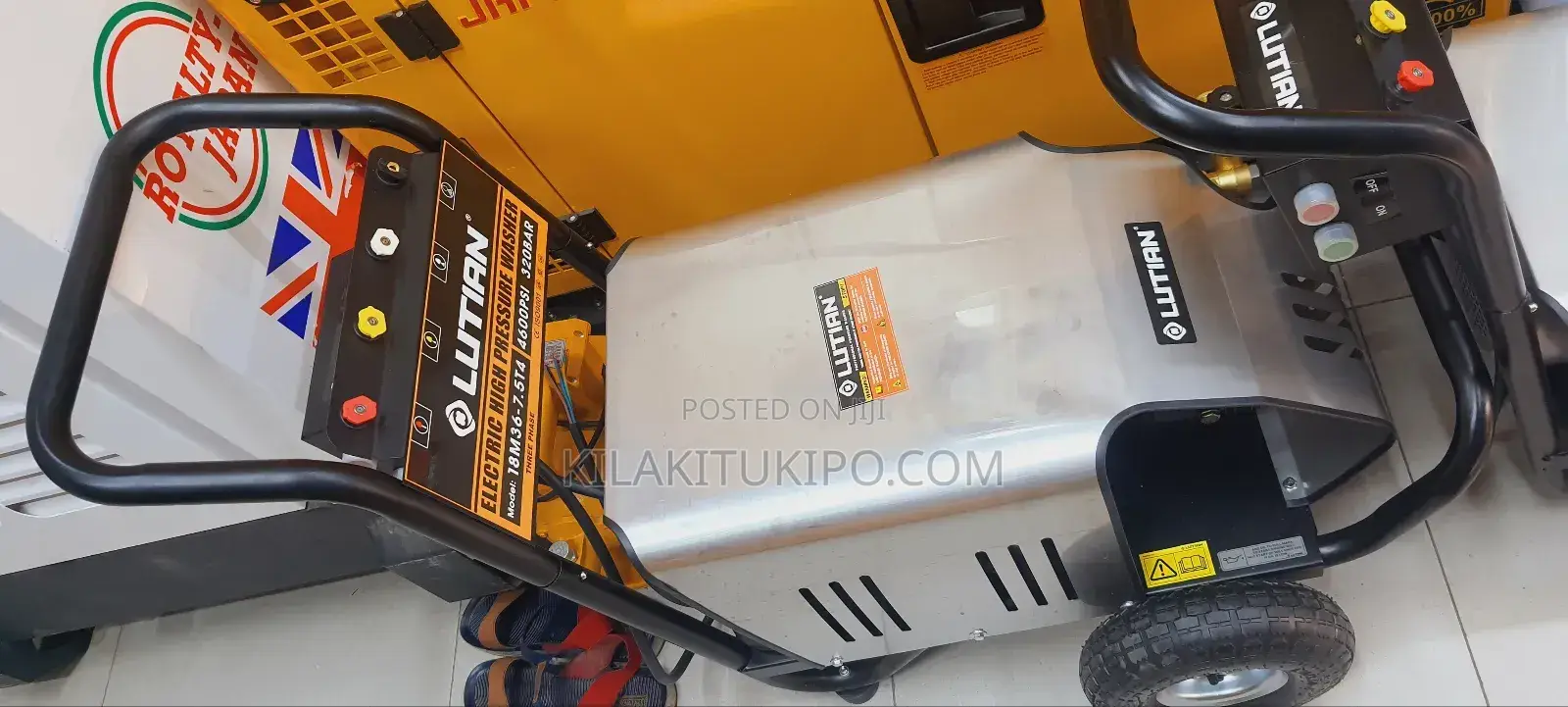 Electric High Pressure Washer 4600psi Phase 3