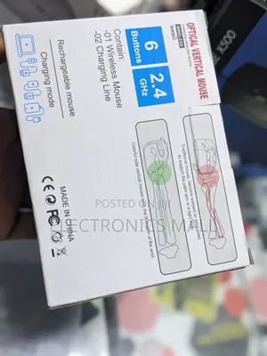Optical Vertical Wireless Mouse
