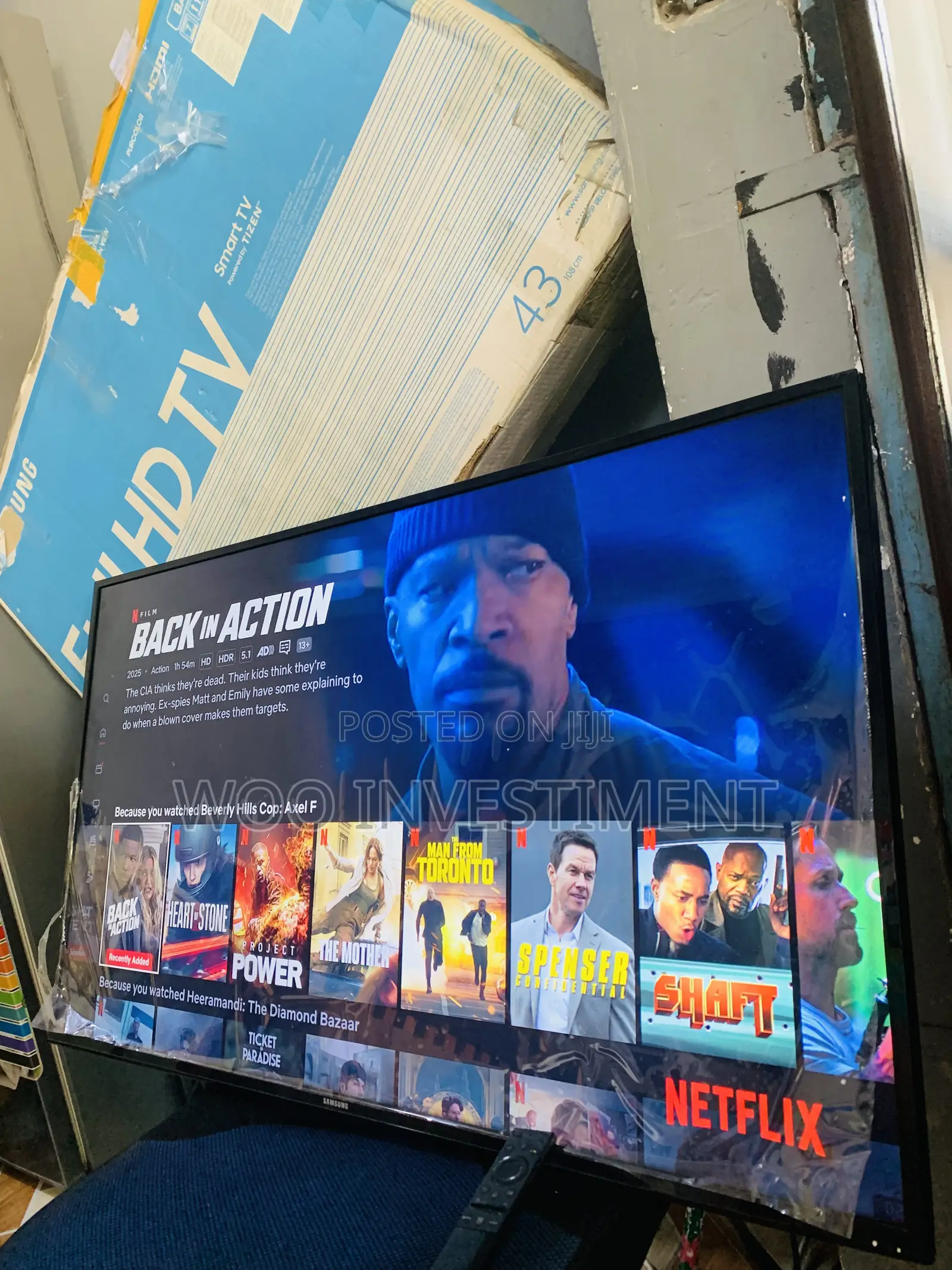 Samsung 5 Series NCH 43 Smart Mpya Sana Full Box